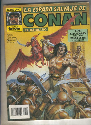 La espada de conan el barbaro numero 140