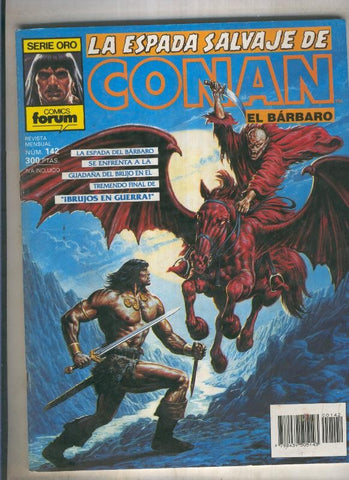 La espada de conan el barbaro numero 142