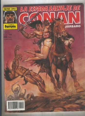 La espada de conan el barbaro numero 143