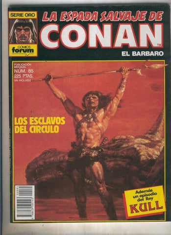 La espada de conan el barbaro numero 085