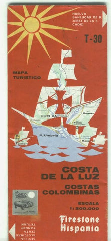 Mapa Firestone T-30: Costa de la Luz-Costas Colombinas