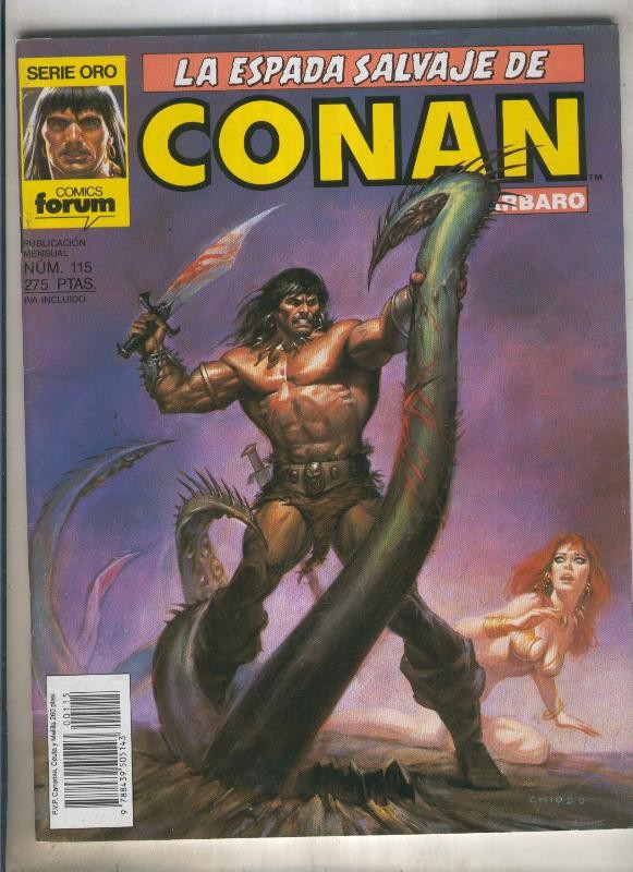 La espada de conan el barbaro numero 115