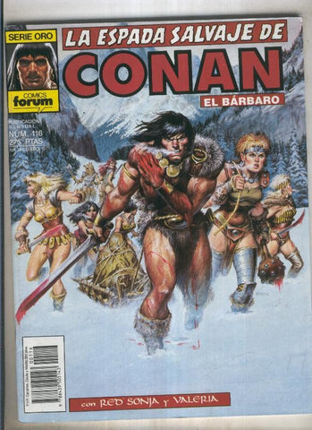 La espada de conan el barbaro numero 116
