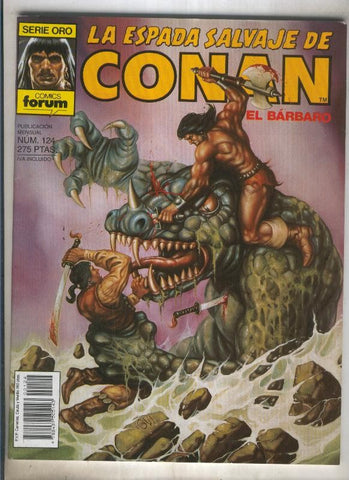 La espada de conan el barbaro numero 124