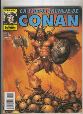 La espada de conan el barbaro numero 126