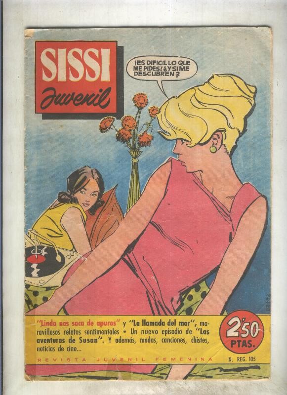Sissi numero 152 (cello en lomo)