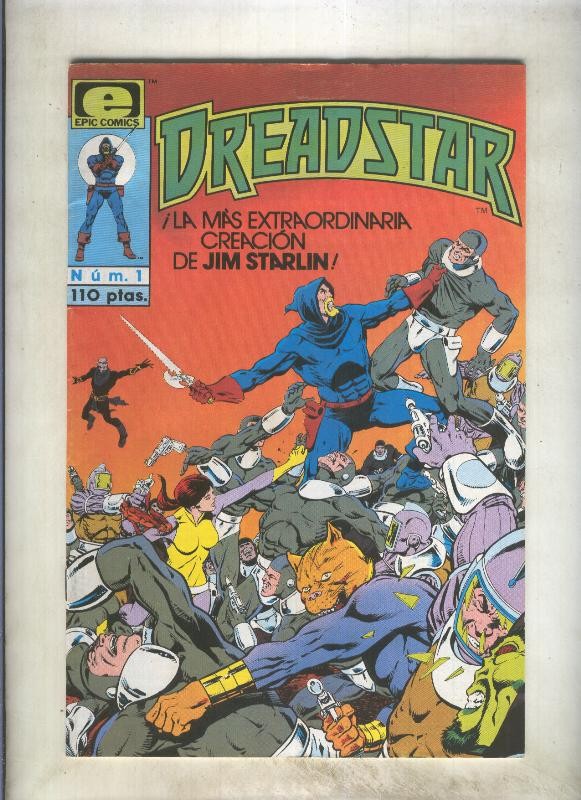 Dreadstar volumen 1 numero 01