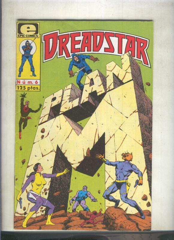 Dreadstar volumen 1 numero 06