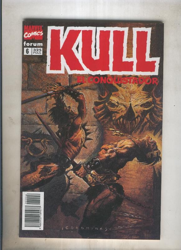 Kull el conquistador numero 06:La bestia del abismo