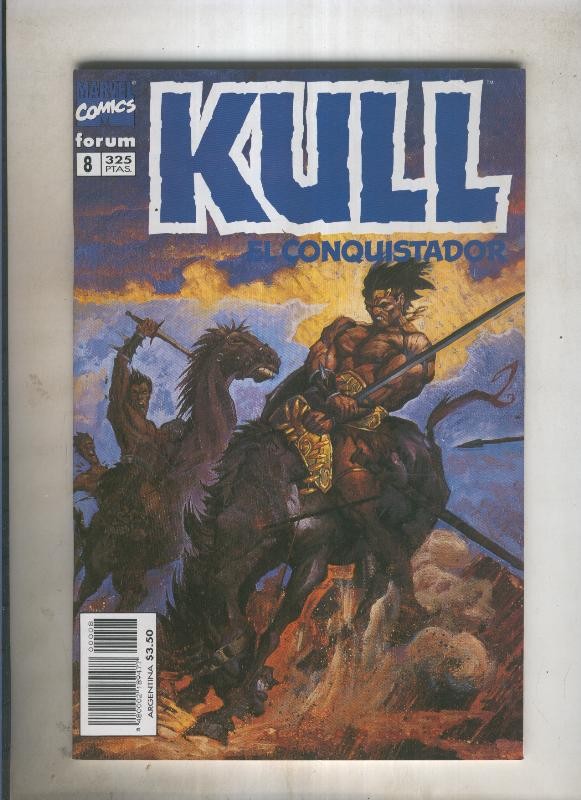 Kull el conquistador numero 08: El tigre en la luna