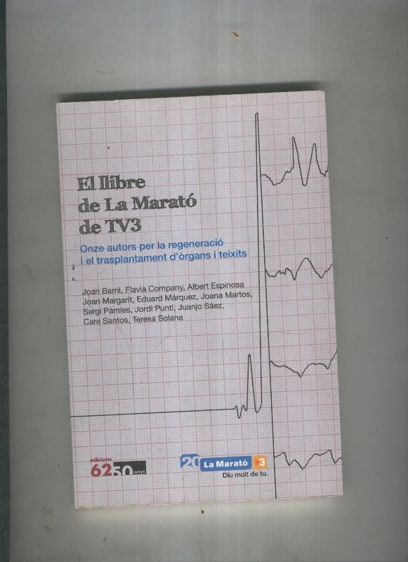 El llibre de La Marato de TV3