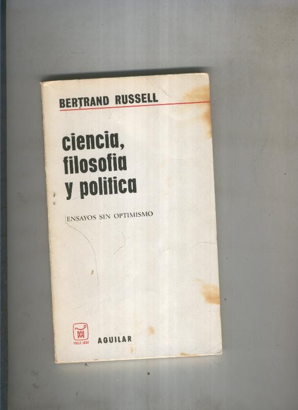 Ciencia, filosofia y politica