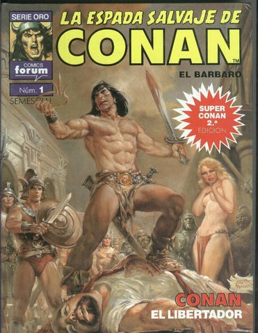 Super Conan segunda edicion numero 01: Conan el libertador