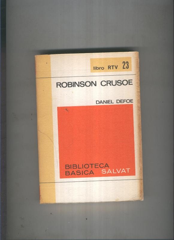 Biblioteca basica Salva rtv 023: Robinson crusoe