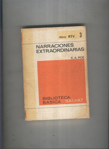 Biblioteca basica Salva rtv 003: Narraciones extraordinarias 