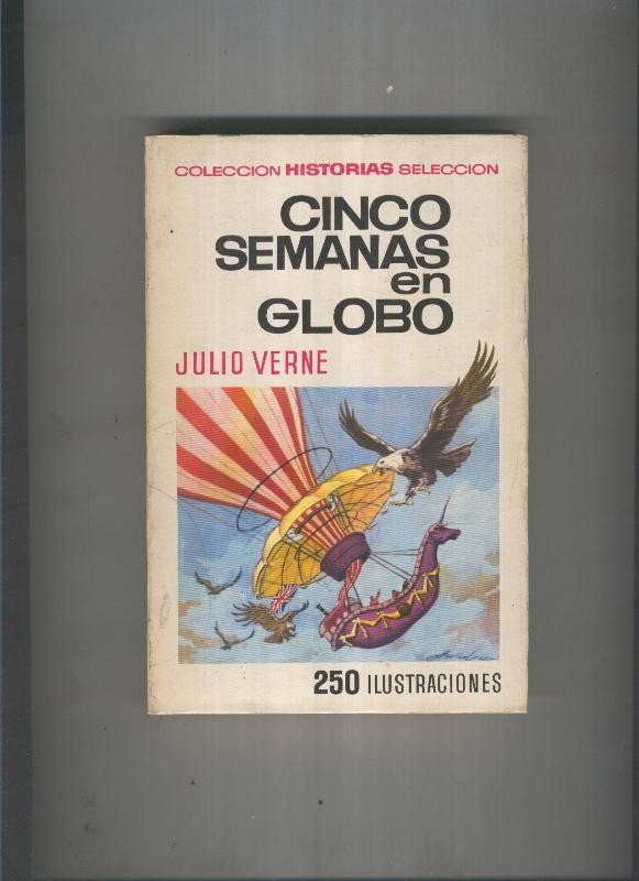 cinco semanas en globo Collecion historia seleccion 