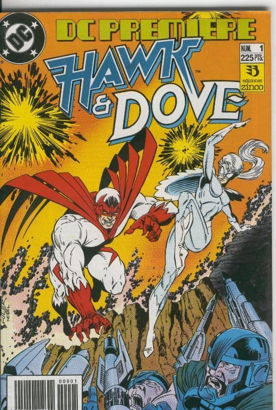 Zinco: DC Premiere numero 01: Hawk & Dove (Halcon y Paloma)