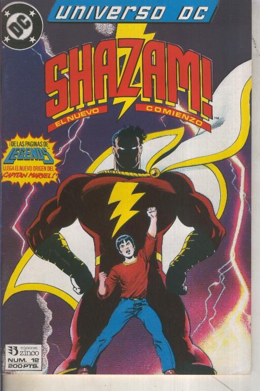 Universo DC numero 12: Shazam el nuevo comienzo