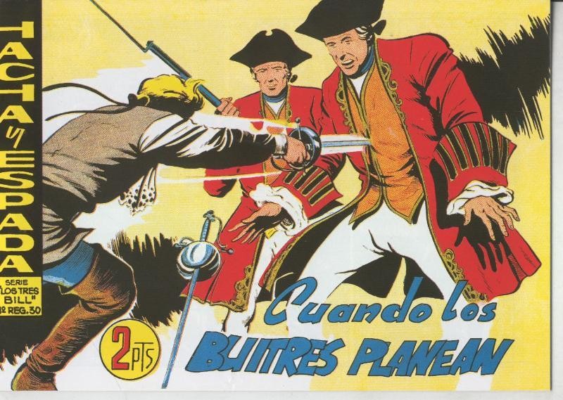 Hacha y Espada facsimil numero 54: Cuando los buitres planean