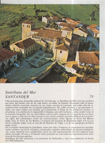 Laboratorio Emyfar S.L.: Imagen 078: Santillana del mar en Santander