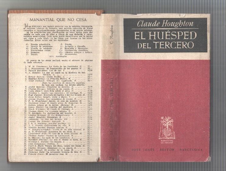 Coleccion Manantial: El huesped del tercero