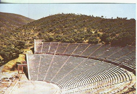 Postal 000712: Arte Griego: Teatro de Epiaduro