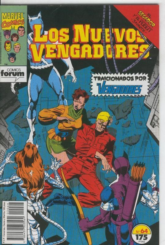 Los Nuevos Vengadores numero 64: El segador y el robot, tercera parte