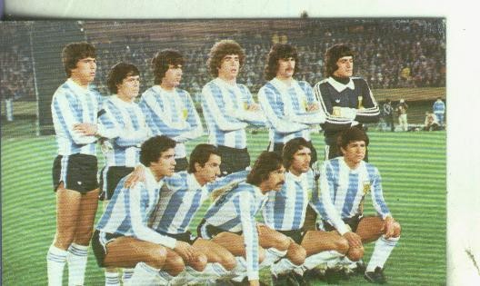 Cromos: Catalunya porta del mundial 82 numero 012: Seleccion Argentina