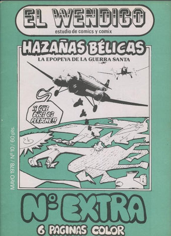 Fanzine: El Wendigo numero 10: Hazañas Belicas