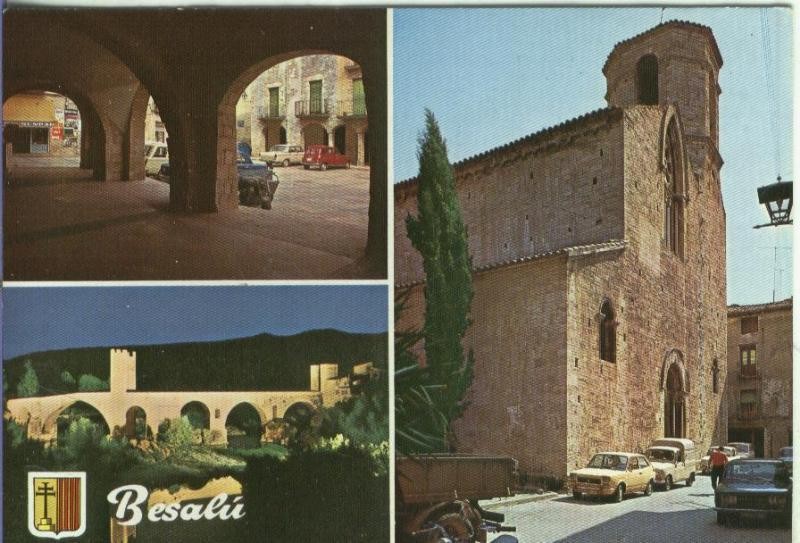 Postal 001112: Besalu-Girona