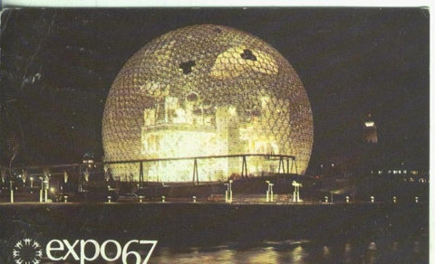 Postal 001094: Expo 67 en Canada