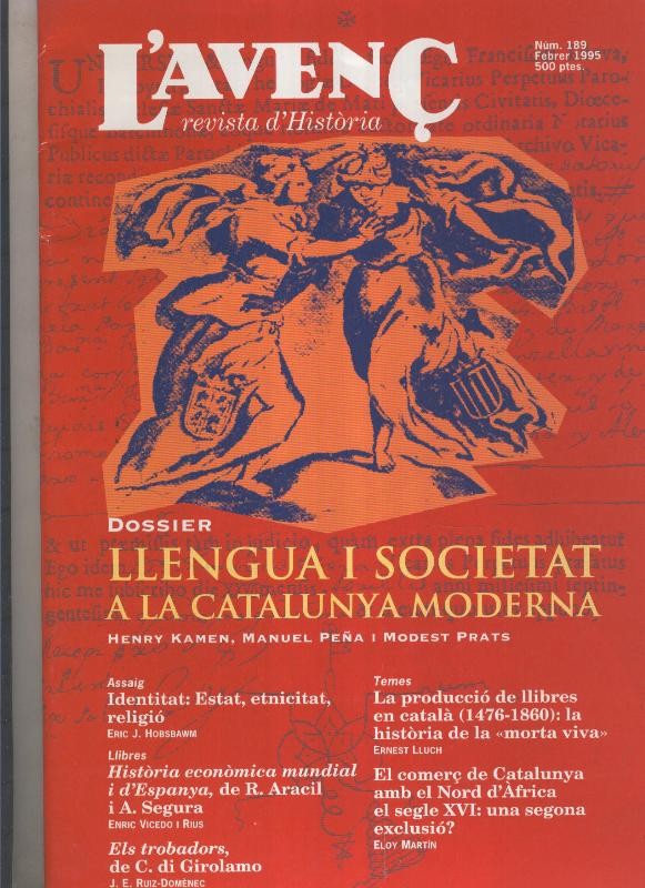 L'Avenç numero 189: Els trobadors de C.di Girolano