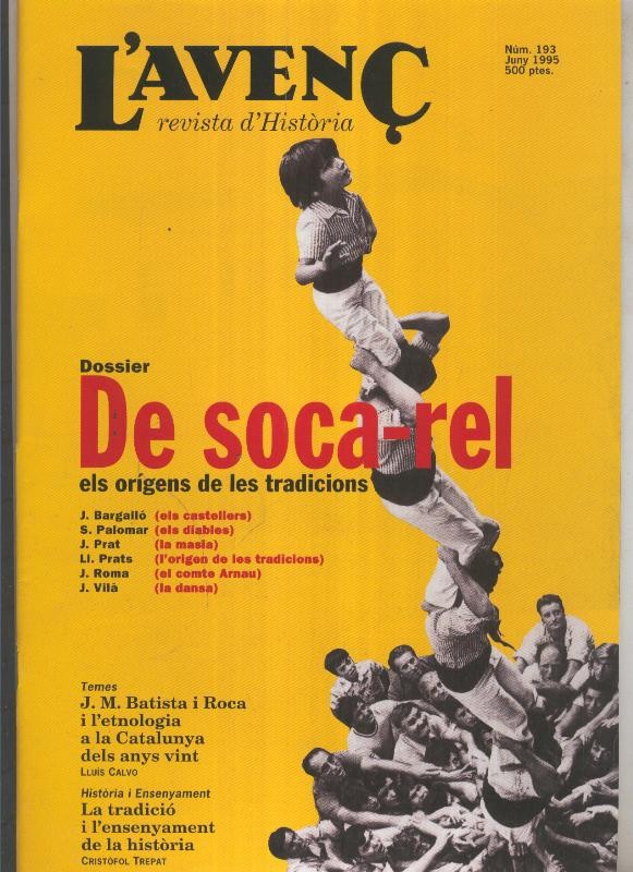 Revista L'Avenç numero 193: Anna Cabre: catalunya, immigracio i natalitat