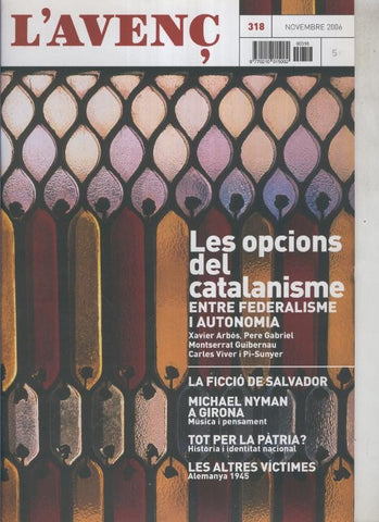 Revista L'Avenç numero 318: la descoberta de Rafael Sala