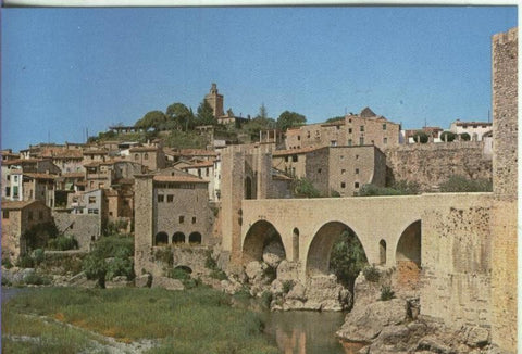 Postal 001108: Besalu en la provincia de Girona