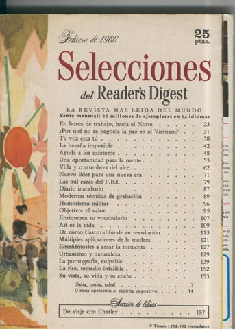 Selecciones del Readers Digest numero 303