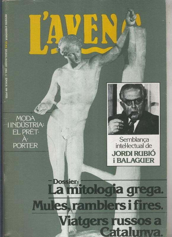 L'Avenç numero 062: Jordi Rubio i Balaguer