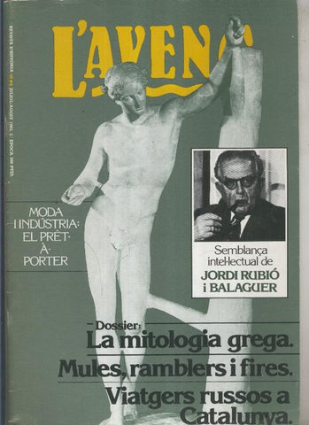 L'Avenç numero 062: Jordi Rubio i Balaguer