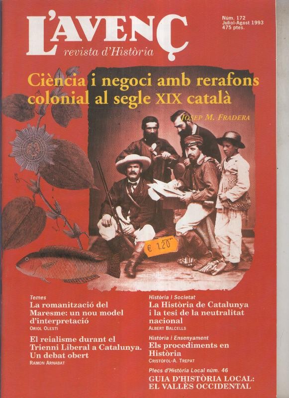 L'Avenç numero 172: La nobleza espanyola al segle XIX