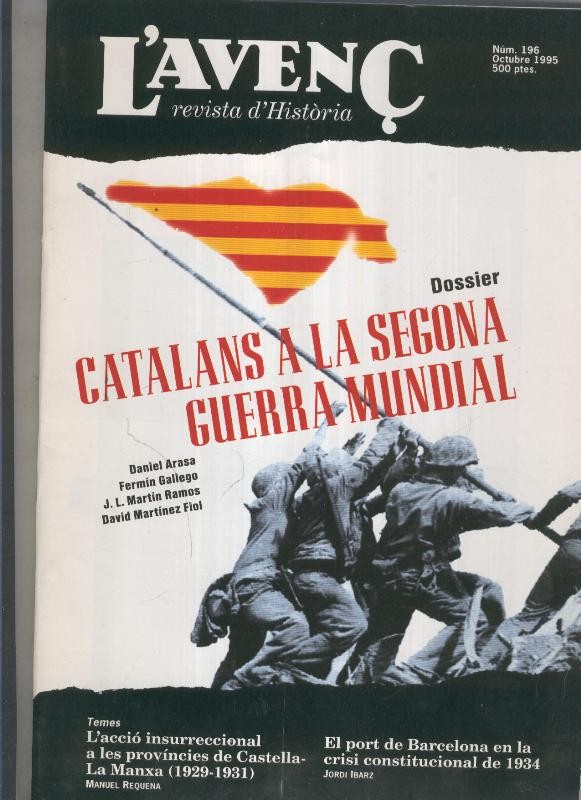 L'Avenç numero 196: Catalans a la segona guerra mundial