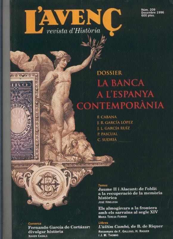 Revista L'Avenç numero 209: La banca a l'espanya contemporania