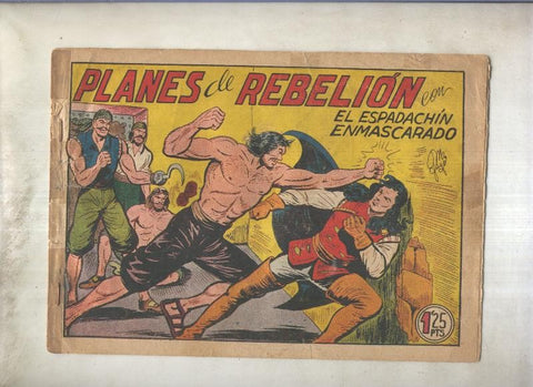 El Espadachin Enmascarado numero 078: Planes de rebelion