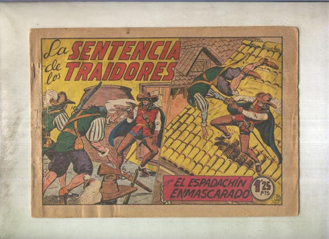 El Espadachin Enmascarado numero 045: La sentencia de los traidores