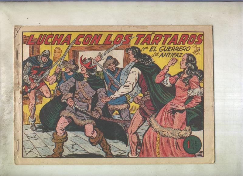 El Guerrero del Antifaz numero 263: Lucha con los tartaros