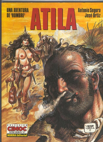 Cimoc Extra Color numero 087: Hombre: Atila