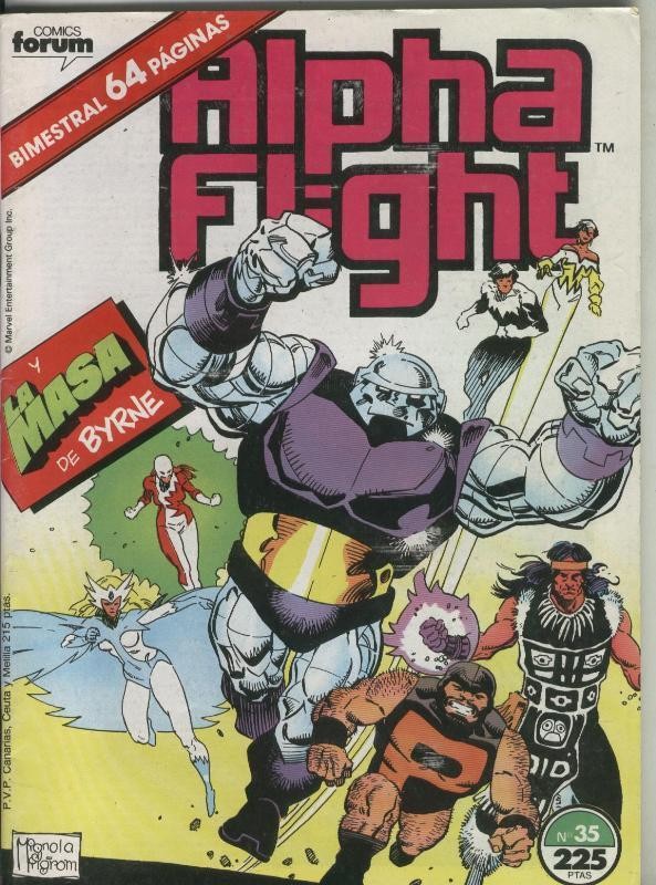 Alpha Flight volumen 1 numero 35