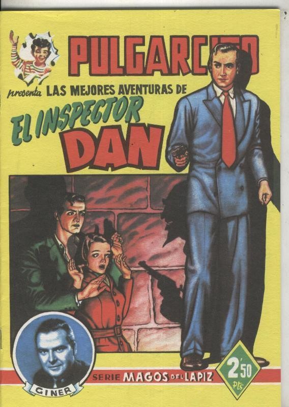 Inspector Dan serie Magos del Lapiz, edicion facsimil