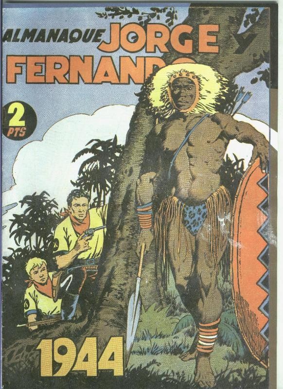 Jorge y Fernando almanaque facsimil 1944: cuento de navidad