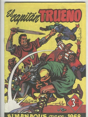 El Capitan Trueno almanaque facsimil 1958: Aventura en Groenlandia