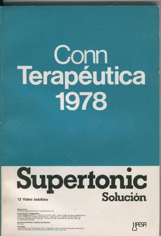 Conn Terapeutica 1978: fasciculo 2